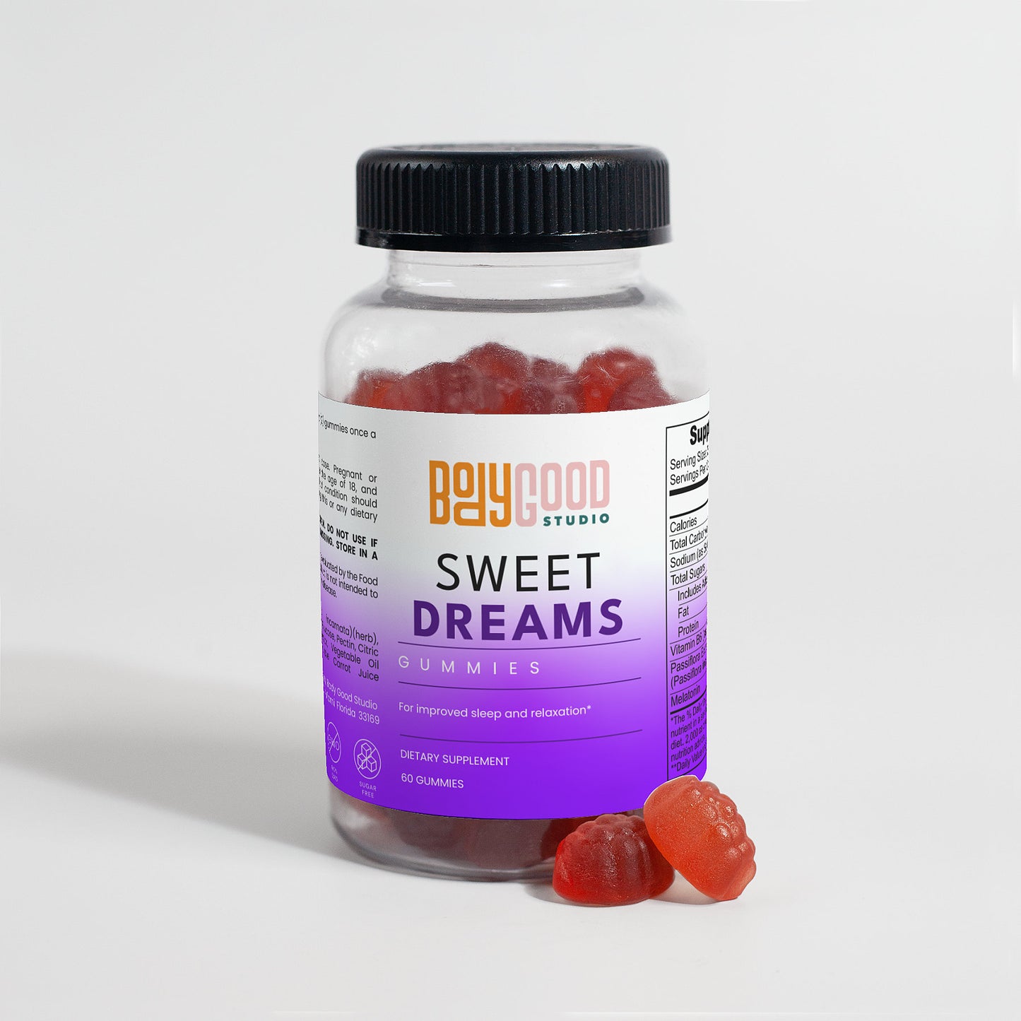 Sleeping growth gummies